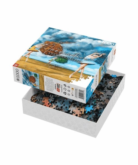 Puzzle Good Loot 1000 Imagination Rafał Olbiński The Shape of Color Green Puzzle Good Loot 1000 Imagination Rafał Olbiński The Shape of Color Green