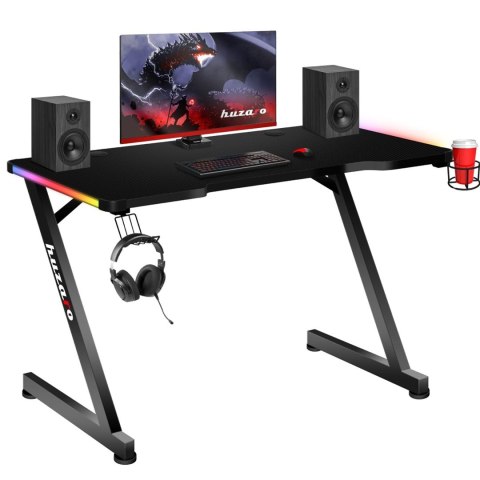 Biurko gamingowe Huzaro Hero 2.5 RGB (WYPRZEDAŻ) Biurko gamingowe Huzaro Hero 2.5 RGB (WYPRZEDAŻ)