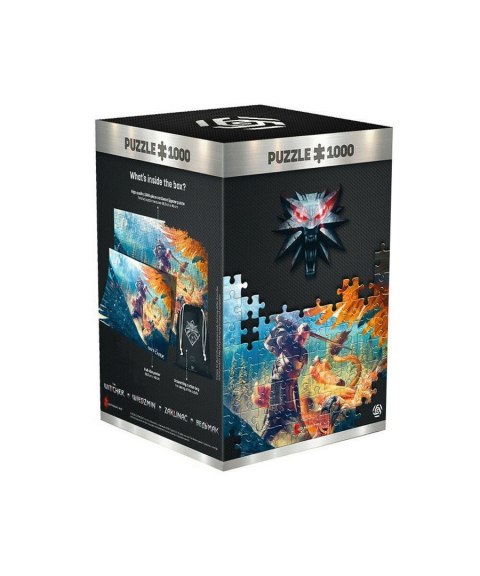 Puzzle Good Loot Gaming 1000 Wiedźmin Griffin Fight Puzzle Good Loot Gaming 1000 Wiedźmin Griffin Fight