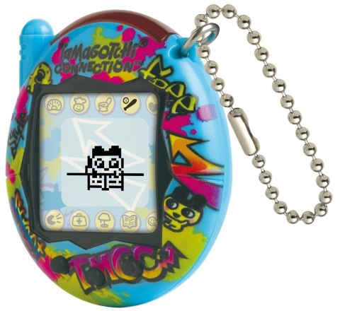 TAMAGOTCHI CONNECTION TRUE FRIENDS - BLUE GRAFFITTI TAMAGOTCHI CONNECTION TRUE FRIENDS - BLUE GRAFFITTI