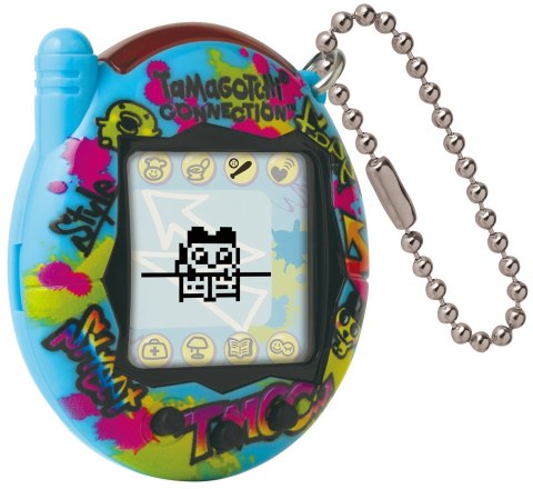 TAMAGOTCHI CONNECTION TRUE FRIENDS - BLUE GRAFFITTI TAMAGOTCHI CONNECTION TRUE FRIENDS - BLUE GRAFFITTI