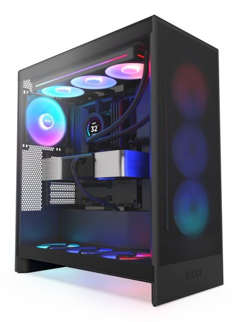 NZXT OBUDOWA H7 FLOW RGB MIDI TOWER Z OKNEM CZARNA (2024)