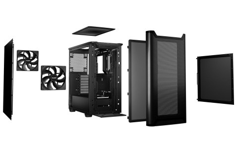 OBUDOWA BE QUIET! PURE BASE 501 Airflow Black OBUDOWA BE QUIET! PURE BASE 501 Airflow Black