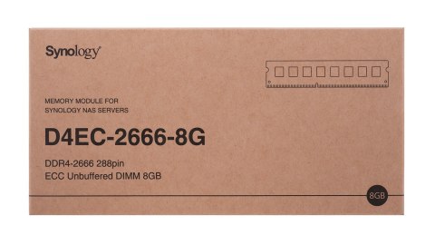 Synology 8GB DDR4 ECC Unbuffered DIMM (SA3400D, SA3200D, UC3400, UC3200, RS3621xs+, RS3621RPxs, RS2821RP+, RS2421RP+, RS2421+, R Synology 8GB DDR4 ECC Unbuffered DIMM (SA3400D, SA3200D, UC3400, UC3200, RS3621xs+, RS3621RPxs, RS2821RP+, RS2421RP+, RS2421+, R