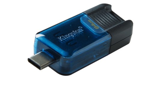 KINGSTON FLASH 64GB DataTraveler 80 M 200MB/s USB-C 3.2 Gen 1 KINGSTON FLASH 64GB DataTraveler 80 M 200MB/s USB-C 3.2 Gen 1