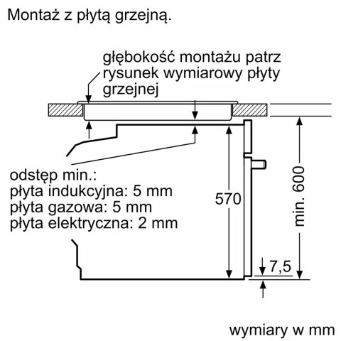 Piekarnik BOSCH HQG572EB3 Piekarnik BOSCH HQG572EB3