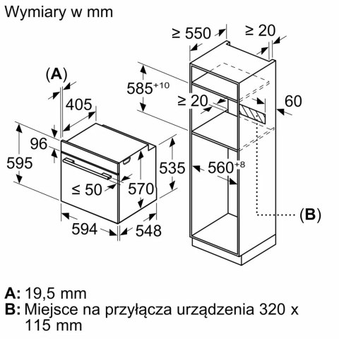 Piekarnik BOSCH HQG572EB3 Piekarnik BOSCH HQG572EB3