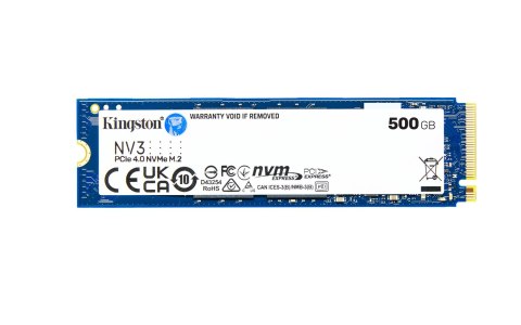 Kingston DYSK SSD 500G NV3 M.2 2280 PCIe 4.0 NVMe Kingston DYSK SSD 500G NV3 M.2 2280 PCIe 4.0 NVMe