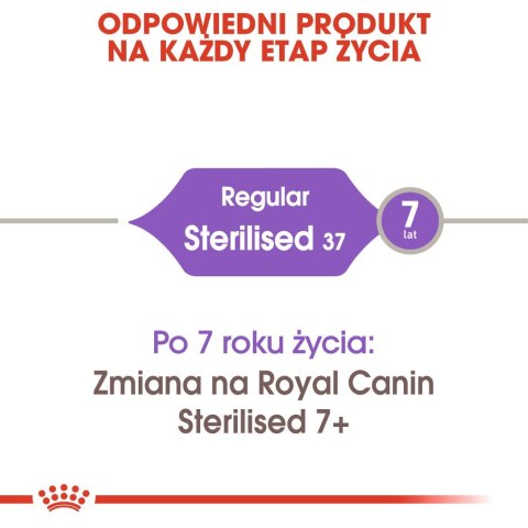 ROYAL CANIN FHN Regular Sterilised 37 - sucha karma dla kota dorosłego - 10 kg ROYAL CANIN FHN Regular Sterilised 37 - sucha karma dla kota dorosłego - 10 kg