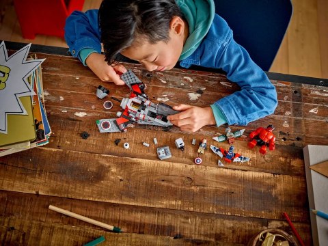 LEGO 76292 Marvel Kapitan Ameryka kontra Czerwony Hulk LEGO 76292 Marvel Kapitan Ameryka kontra Czerwony Hulk