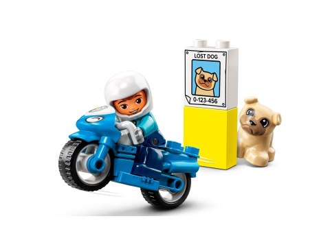 LEGO DUPLO 10967 Motocykl policyjny LEGO DUPLO 10967 Motocykl policyjny