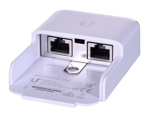 Zabezpieczenie przeciwprzepięciowe do budowy sieci LAN UBIQUITI ETH-SP-G2 (RJ-45) Zabezpieczenie przeciwprzepięciowe do budowy sieci LAN UBIQUITI ETH-SP-G2 (RJ-45)