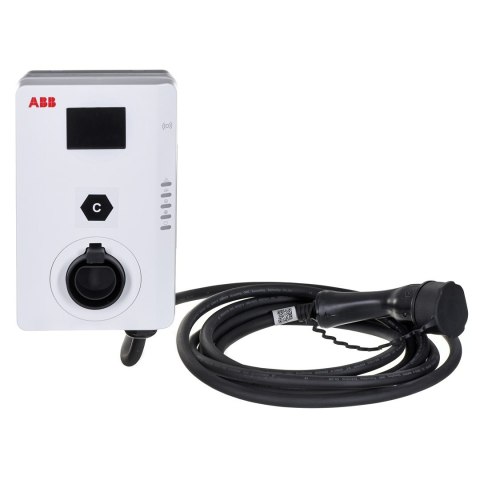 Stacja ładowania ABB Terra AC W22-G5-RD-MC-0 wallbox 22kW kabel 5m Stacja ładowania ABB Terra AC W22-G5-RD-MC-0 wallbox 22kW kabel 5m