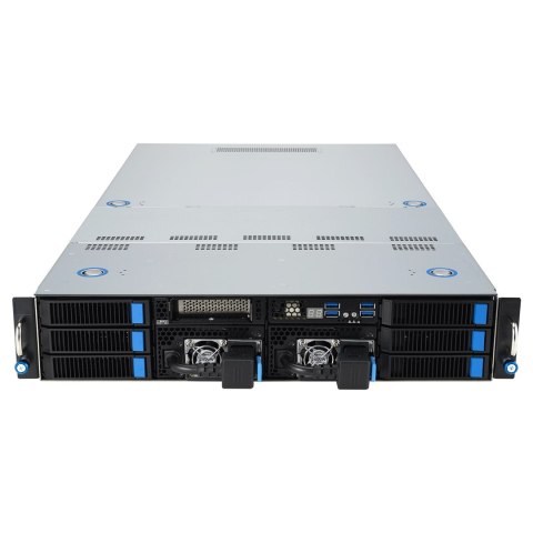 ASUS Rack 2U ESC4000A-E12-SKU1/2600W(1+1) AMD EPYC 1x LGA 6096 (SP5) 400W 12xDDR5 6x3,5"/2,5" SATA/SAS*+NVMe 2 Intel i350 1Gb 4 ASUS Rack 2U ESC4000A-E12-SKU1/2600W(1+1) AMD EPYC 1x LGA 6096 (SP5) 400W 12xDDR5 6x3,5"/2,5" SATA/SAS*+NVMe 2 Intel i350 1Gb 4