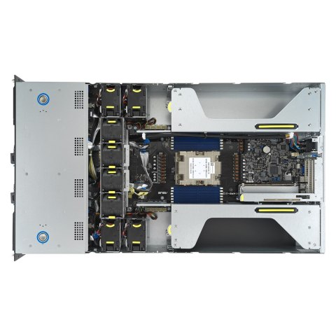 ASUS Rack 2U ESC4000A-E12-SKU1/2600W(1+1) AMD EPYC 1x LGA 6096 (SP5) 400W 12xDDR5 6x3,5"/2,5" SATA/SAS*+NVMe 2 Intel i350 1Gb 4 ASUS Rack 2U ESC4000A-E12-SKU1/2600W(1+1) AMD EPYC 1x LGA 6096 (SP5) 400W 12xDDR5 6x3,5"/2,5" SATA/SAS*+NVMe 2 Intel i350 1Gb 4