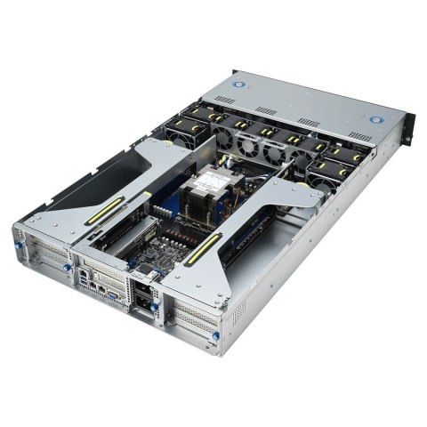 ASUS Rack 2U ESC4000A-E12-SKU1/2600W(1+1) AMD EPYC 1x LGA 6096 (SP5) 400W 12xDDR5 6x3,5"/2,5" SATA/SAS*+NVMe 2 Intel i350 1Gb 4 ASUS Rack 2U ESC4000A-E12-SKU1/2600W(1+1) AMD EPYC 1x LGA 6096 (SP5) 400W 12xDDR5 6x3,5"/2,5" SATA/SAS*+NVMe 2 Intel i350 1Gb 4