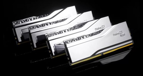 G.SKILL TRIDENT Z5 ROYAL RGB DDR5 2X48GB 6400MHZ CL32 XMP3 SILVER F5-6400J3239F48GX2-TR5S G.SKILL TRIDENT Z5 ROYAL RGB DDR5 2X48GB 6400MHZ CL32 XMP3 SILVER F5-6400J3239F48GX2-TR5S