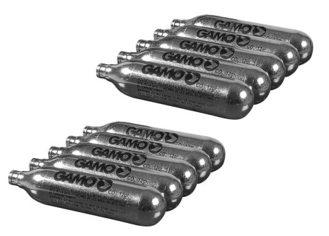 GAMO Kapsuły CO2 12g - 10 sztuk (6212475) GAMO Kapsuły CO2 12g - 10 sztuk (6212475)