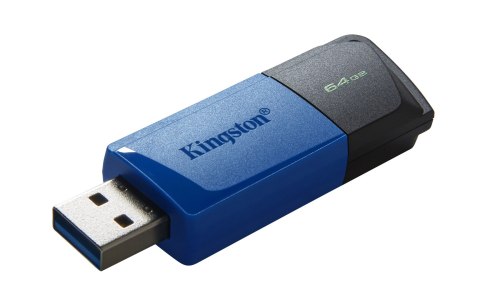 KINGSTON Exiodia 64GB USB3.2 blue (WYPRZEDAŻ) KINGSTON Exiodia 64GB USB3.2 blue (WYPRZEDAŻ)