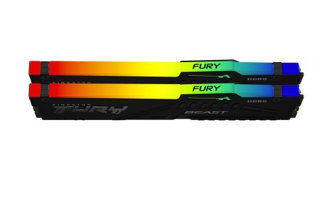 Kingston FURY DDR5 64GB (2x32GB) 6000MHz CL36 Beast Black RGB EXPO Kingston FURY DDR5 64GB (2x32GB) 6000MHz CL36 Beast Black RGB EXPO
