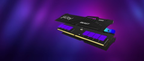 Kingston FURY DDR5 64GB (2x32GB) 6000MHz CL36 Beast Black RGB EXPO Kingston FURY DDR5 64GB (2x32GB) 6000MHz CL36 Beast Black RGB EXPO
