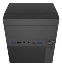 NATEC OBUDOWA PC HELIX MATX MINI TOWER USB-C CZARNA (WYPRZEDAŻ)