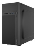 NATEC OBUDOWA PC HELIX MATX MINI TOWER USB-C CZARNA (WYPRZEDAŻ)