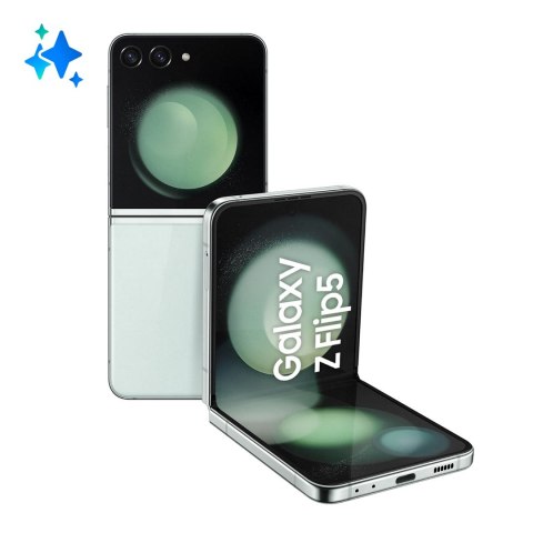 Smartfon Samsung Galaxy Z Flip 5 (F731B) 8/512GB 6,7" OLED 2640x1080 3700mAh Dual SIM 5G Mint (WYPRZEDAŻ) Smartfon Samsung Galaxy Z Flip 5 (F731B) 8/512GB 6,7" OLED 2640x1080 3700mAh Dual SIM 5G Mint (WYPRZEDAŻ)