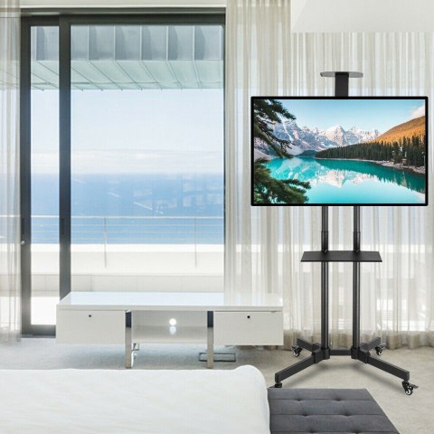 TECHLY STOJAK MOBILNY TV LED/LCD 37-70 CALI 50KG 2 (WYPRZEDAŻ) TECHLY STOJAK MOBILNY TV LED/LCD 37-70 CALI 50KG 2 (WYPRZEDAŻ)
