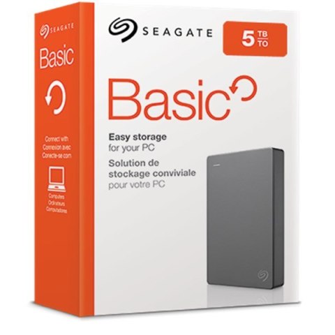 HDD SEAGATE Basic 5TB USB 3.0 STJL5000400 (WYPRZEDAŻ) HDD SEAGATE Basic 5TB USB 3.0 STJL5000400 (WYPRZEDAŻ)