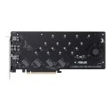 Kontroler ASUS Hyper M.2 PCIe 4.0 x16, 4x M.2 NVMe (2242/2260/2280/22110) GEN 4 (WYPRZEDAŻ)