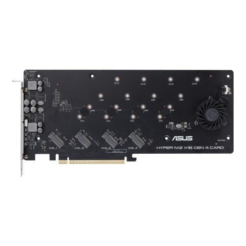Kontroler ASUS Hyper M.2 PCIe 4.0 x16, 4x M.2 NVMe (2242/2260/2280/22110) GEN 4 (WYPRZEDAŻ) Kontroler ASUS Hyper M.2 PCIe 4.0 x16, 4x M.2 NVMe (2242/2260/2280/22110) GEN 4 (WYPRZEDAŻ)
