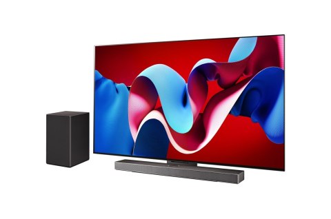 Telewizor LG OLED77C41LA OLED 77'' 4K Ultra HD 120Hz WebOS Dolby Atmos Czarny Telewizor LG OLED77C41LA OLED 77'' 4K Ultra HD 120Hz WebOS Dolby Atmos Czarny