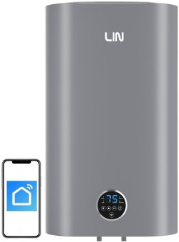 Bojler elektryczny LIN LIFVD1 80L szary z WI-FI (WYPRZEDAŻ)