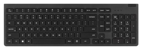 Lenovo Zestaw bezprzewodowej klawiatury i myszy Essential Gen2 czarny 4X31N50746 Lenovo Zestaw bezprzewodowej klawiatury i myszy Essential Gen2 czarny 4X31N50746