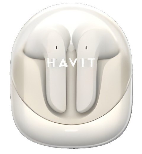 Słuchawki Bluetooth Havit Modern Buds (beżowy) Słuchawki Bluetooth Havit Modern Buds (beżowy)
