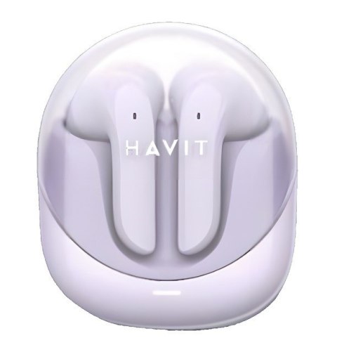 Słuchawki Bluetooth Havit Modern Buds (fiolet) Słuchawki Bluetooth Havit Modern Buds (fiolet)