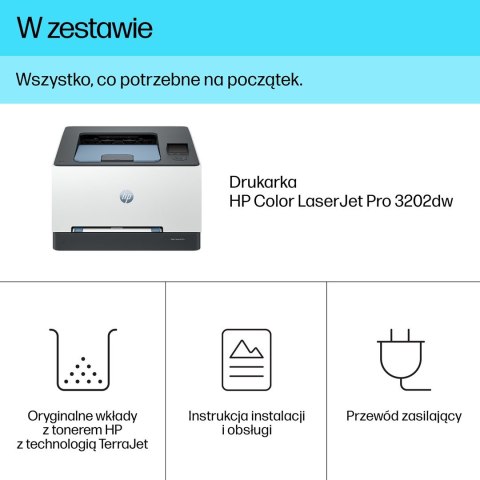DRUKARKA HP COLOR LASERJET PRO 3202dw DRUKARKA HP COLOR LASERJET PRO 3202dw