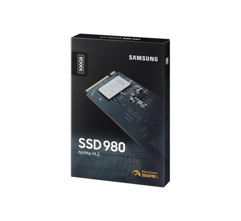 Dysk SSD Samsung 980 500 GB M.2 2280 PCI-E x4 Gen3 NVMe (MZ-V8V500BW) (WYPRZEDAŻ) Dysk SSD Samsung 980 500 GB M.2 2280 PCI-E x4 Gen3 NVMe (MZ-V8V500BW) (WYPRZEDAŻ)