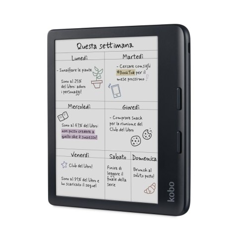 Ebook Kobo Libra Colour 7" E-Ink Kaleido 3 32GB WI-FI Black (WYPRZEDAŻ) Ebook Kobo Libra Colour 7" E-Ink Kaleido 3 32GB WI-FI Black (WYPRZEDAŻ)