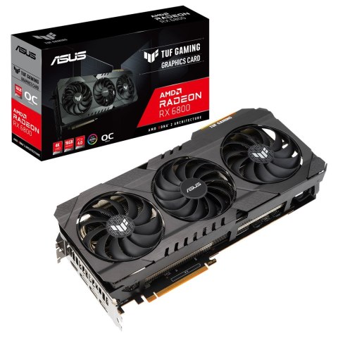 Karta graficzna ASUS TUF GAMING Radeon™ RX 6800 OC edition 16GB GDDR6 (WYPRZEDAŻ) Karta graficzna ASUS TUF GAMING Radeon™ RX 6800 OC edition 16GB GDDR6 (WYPRZEDAŻ)