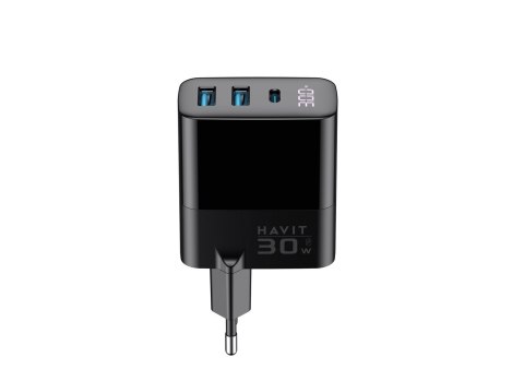 Ładowarka Havit USB-A1+USB-A2+USB-C UCLE001 EU Ładowarka Havit USB-A1+USB-A2+USB-C UCLE001 EU
