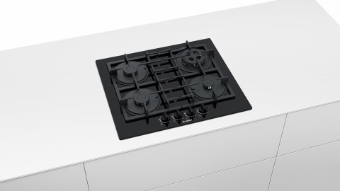 Płyta gazowa BOSCH PNP6B6B90 (4 pola grzejne; kolor czarny) (WYPRZEDAŻ) Płyta gazowa BOSCH PNP6B6B90 (4 pola grzejne; kolor czarny) (WYPRZEDAŻ)