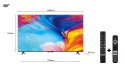 Telewizor 58" TCL 58P635 (4K UHD HDR DVB-T2/HEVC Google TV) (WYPRZEDAŻ)