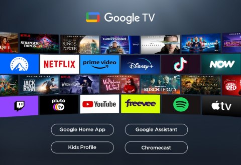 Telewizor TCL 55C655 QLED 55'' 4K Ultra HD Google TV Dolby Atmos DVB-T2 Czarny (WYPRZEDAŻ) Telewizor TCL 55C655 QLED 55'' 4K Ultra HD Google TV Dolby Atmos DVB-T2 Czarny (WYPRZEDAŻ)