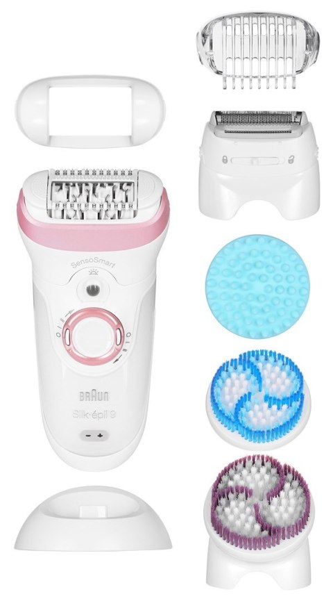 Depilator z pęsetami Braun Silk-epil SensoSmart 9-985BS (kolor biały) Depilator z pęsetami Braun Silk-epil SensoSmart 9-985BS (kolor biały)