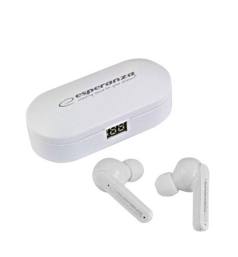 ESPERANZA SŁUCHAWKI DOUSZNE BLUETOOTH TWS PHOEBE EH230W ESPERANZA SŁUCHAWKI DOUSZNE BLUETOOTH TWS PHOEBE EH230W