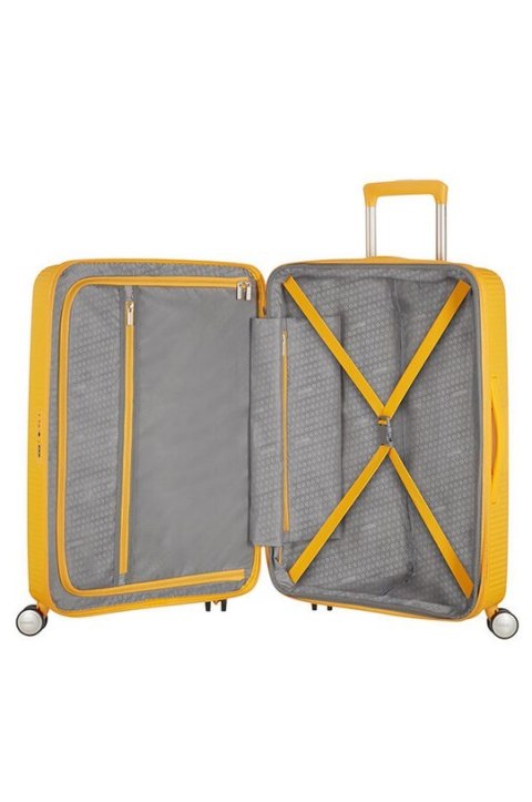Walizka duża American Tourister Soundbox - golden yellow Walizka duża American Tourister Soundbox - golden yellow