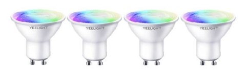 Inteligentna żarówka Yeelight W1 GU10 (kolor) 4szt Inteligentna żarówka Yeelight W1 GU10 (kolor) 4szt