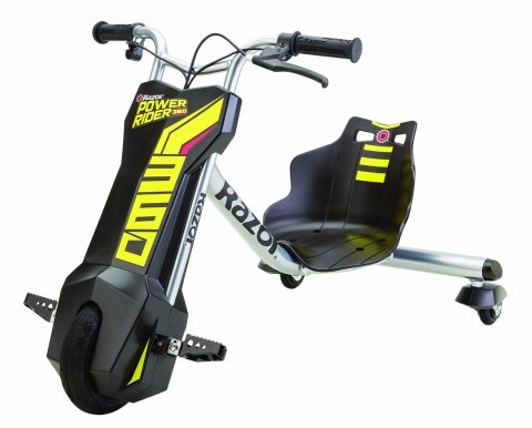 Pojazd elektryczna do driftu Razor Powerride 20173801 (kolor czarny, kolor żółty) (WYPRZEDAŻ) Pojazd elektryczna do driftu Razor Powerride 20173801 (kolor czarny, kolor żółty) (WYPRZEDAŻ)